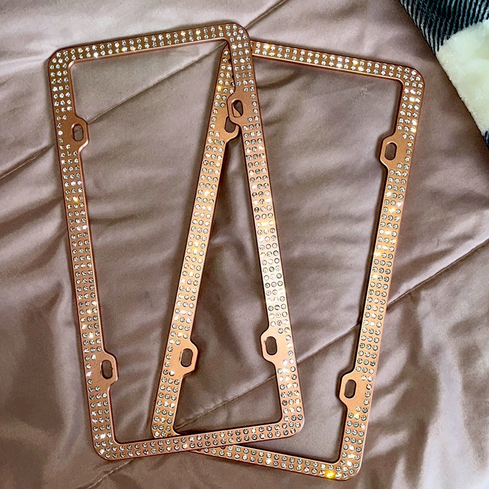 License plate covers